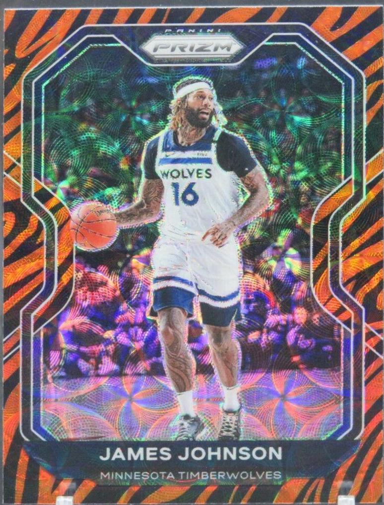 James Johnson [Choice Tiger Stripe Prizm] #247