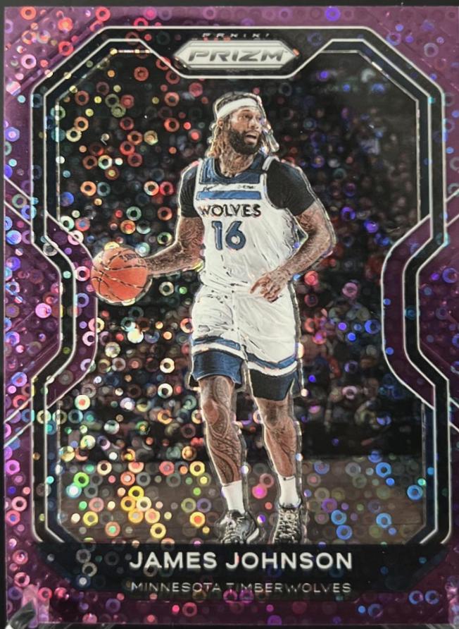 James Johnson [Fast Break Purple Prizm] #247