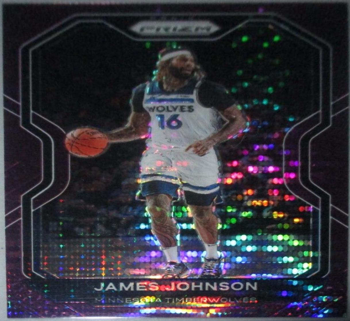 James Johnson [Purple Pulsar Prizm] #247