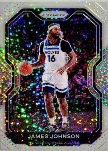 James Johnson [White Sparkle Prizm] #247