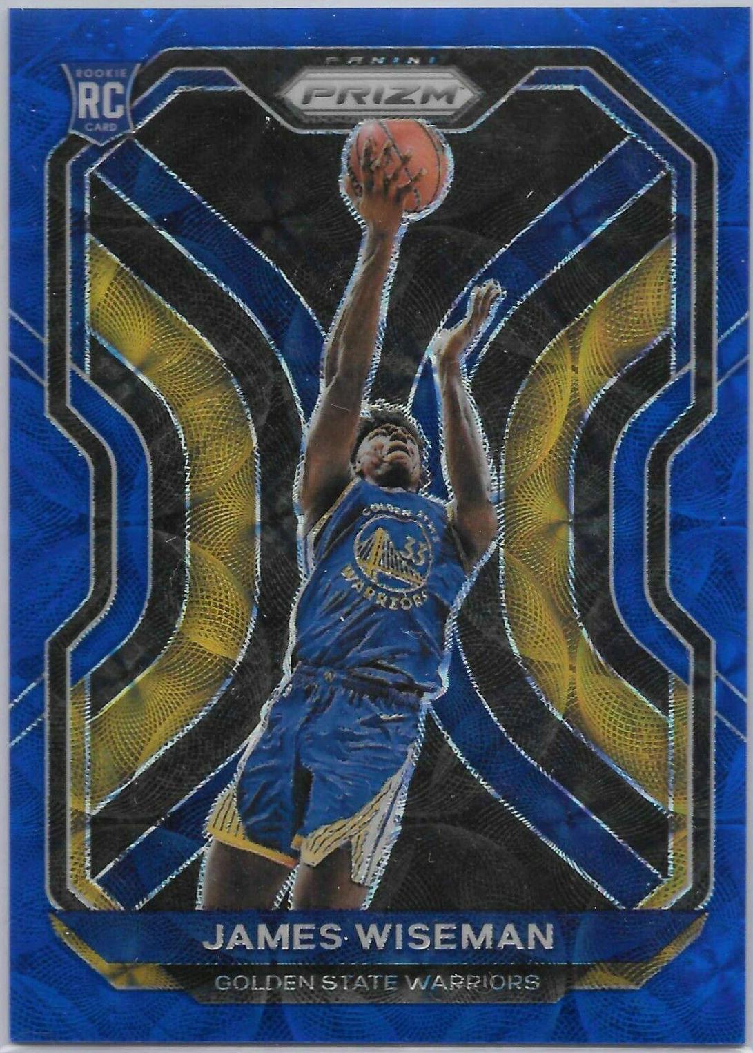 James Wiseman [Choice Blue Prizm] #268