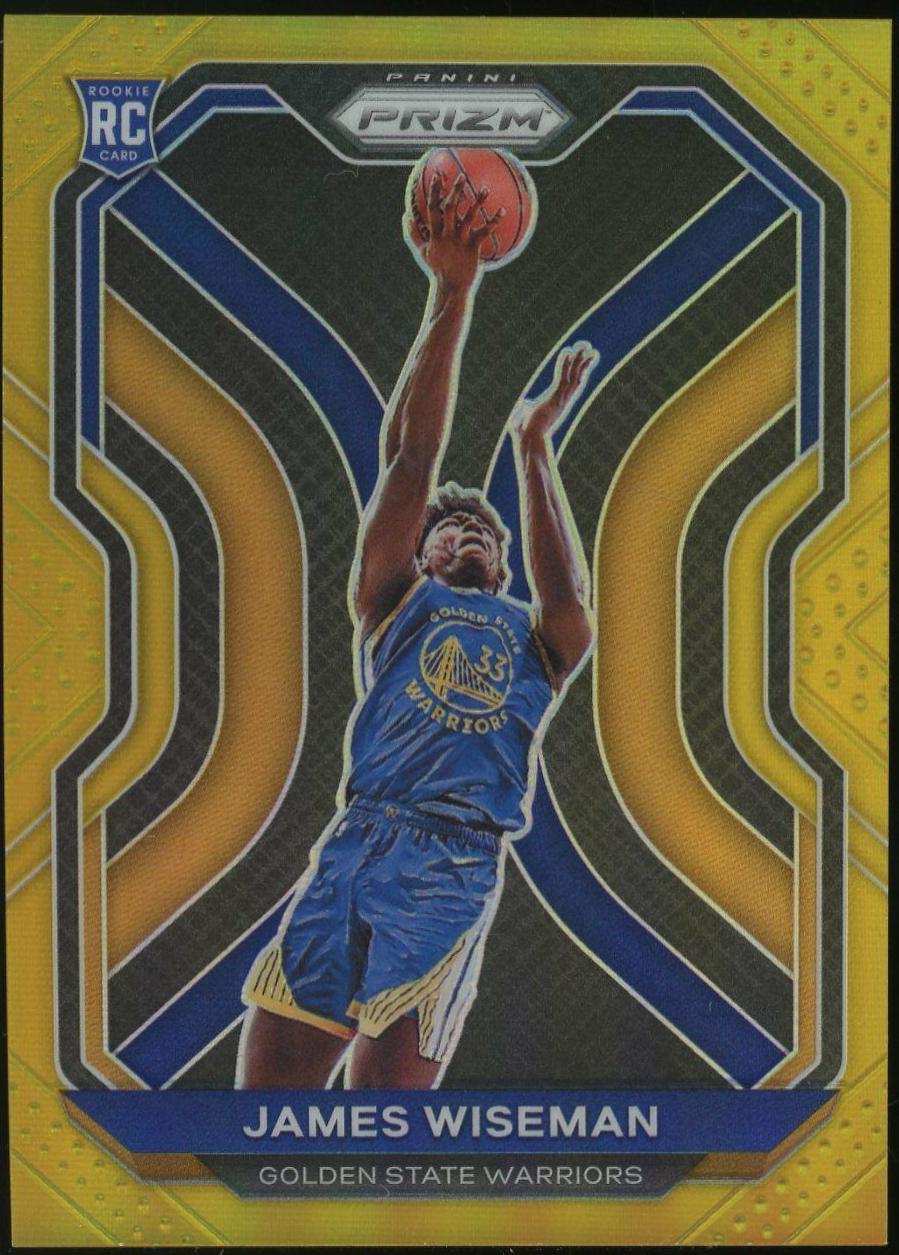 James Wiseman [Gold Prizm] #268