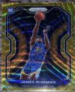 James Wiseman [Gold Wave Prizm] #268