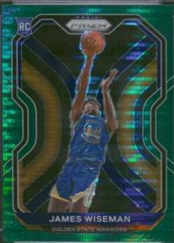 James Wiseman [Green Pulsar Prizm] #268