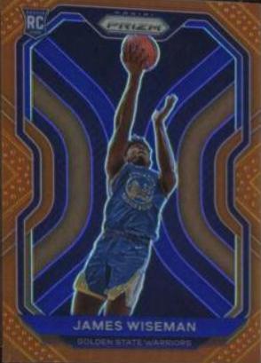 James Wiseman [Orange Prizm] #268