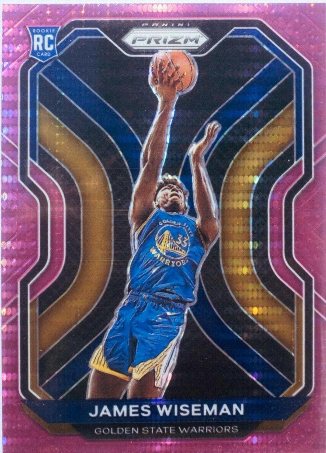 James Wiseman [Pink Pulsar Prizm] #268