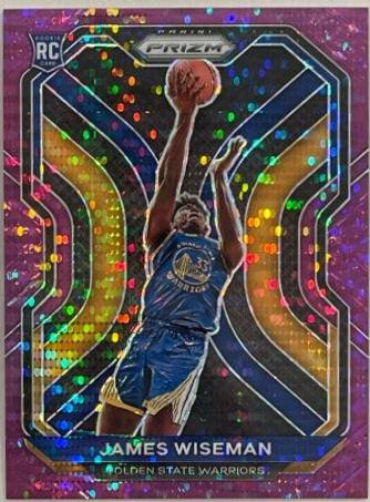 James Wiseman [Purple Pulsar Prizm] #268