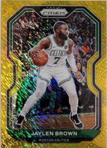 Jaylen Brown [Gold Shimmer Prizm] #189