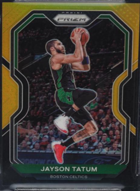 Jayson Tatum [Black Gold Prizm] #119