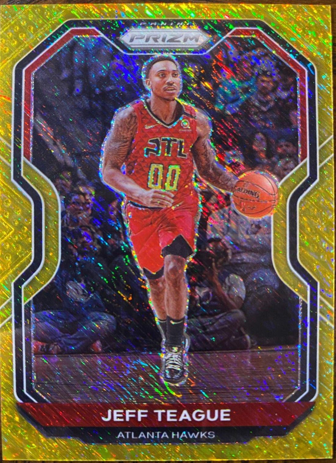 Jeff Teague [Gold Shimmer Prizm] #42