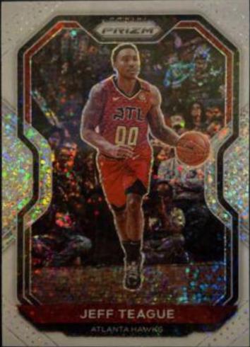 Jeff Teague [White Sparkle Prizm] #42