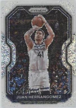 Juancho Hernangomez [White Sparkle Prizm] #192