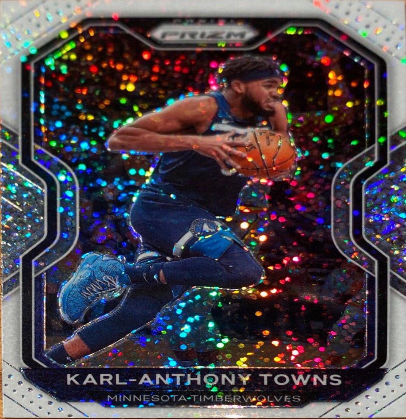 Karl Anthony Towns [White Sparkle Prizm] #167