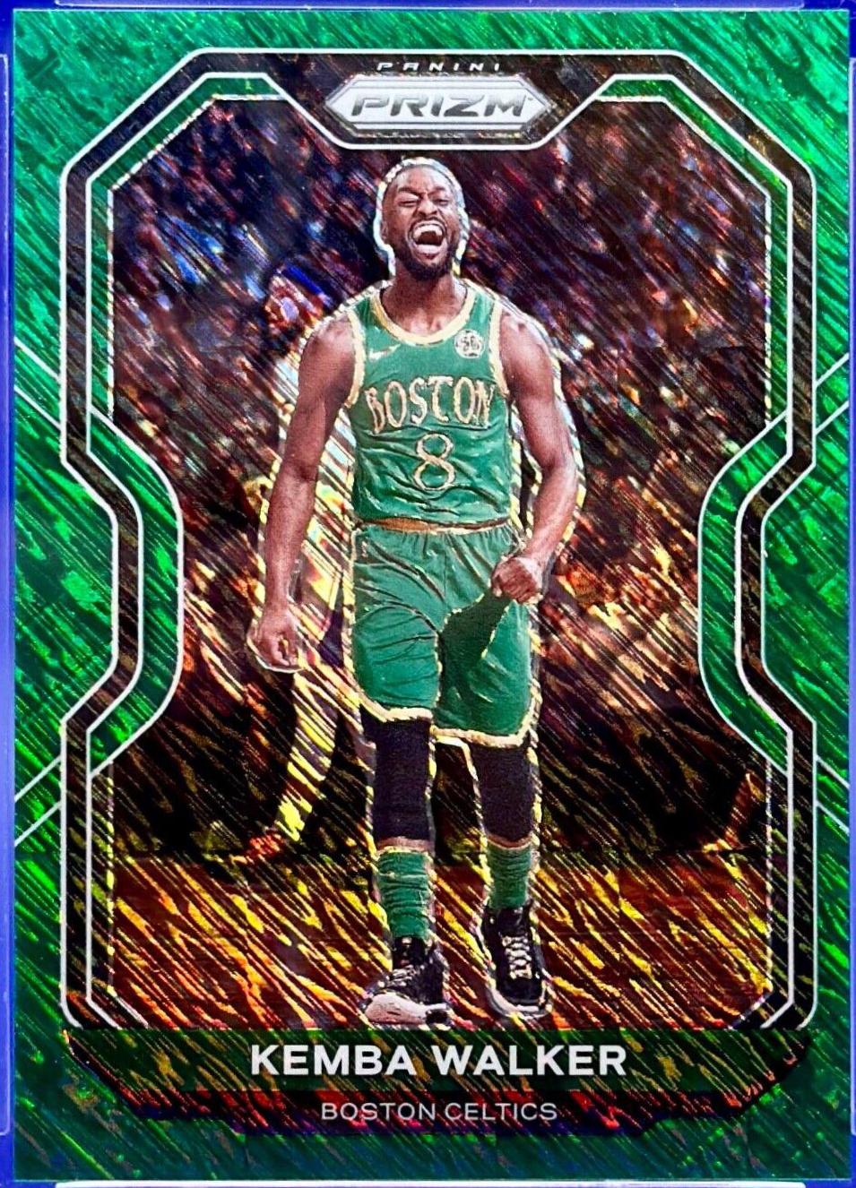 Kemba Walker [Green Shimmer Prizm] #122