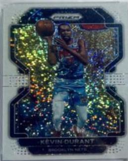 Kevin Durant [White Sparkle Prizm] #81