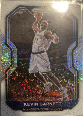 Kevin Garnett [White Sparkle Prizm] #187