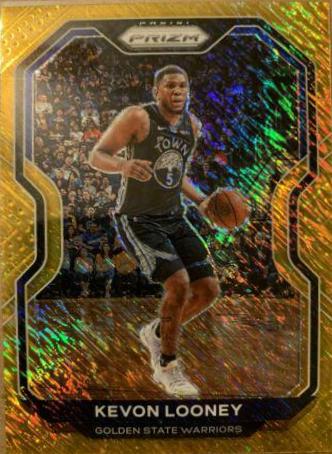 Kevon Looney [Gold Shimmer Prizm] #34