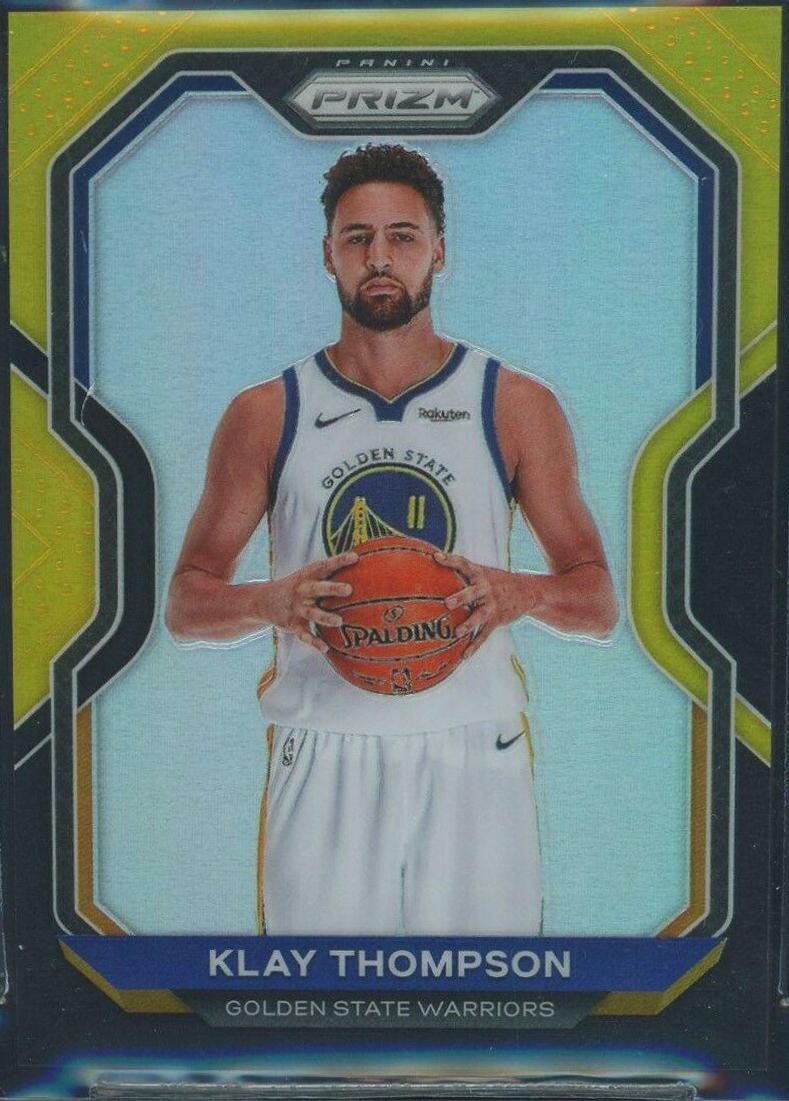 Klay Thompson [Black Gold Prizm] #87