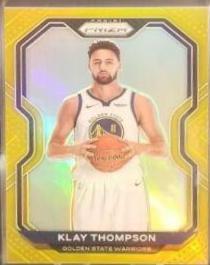 Klay Thompson [Gold Prizm] #87