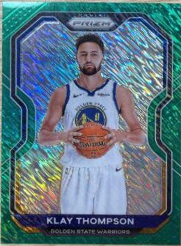 Klay Thompson [Green Shimmer Prizm] #87