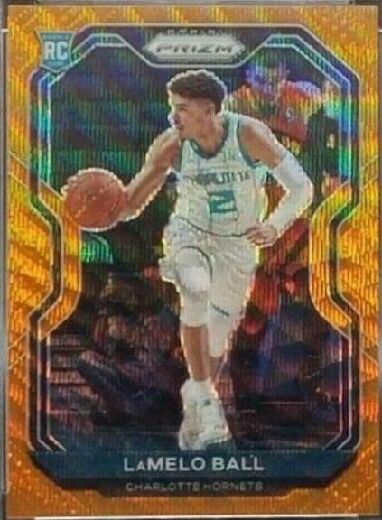 LaMelo Ball [Orange Wave Prizm] #278