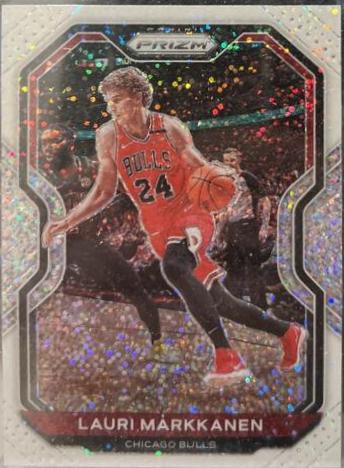 Lauri Markkanen [White Sparkle Prizm] #116