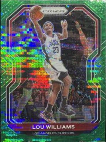 Lou Williams [Green Shimmer Prizm] #151