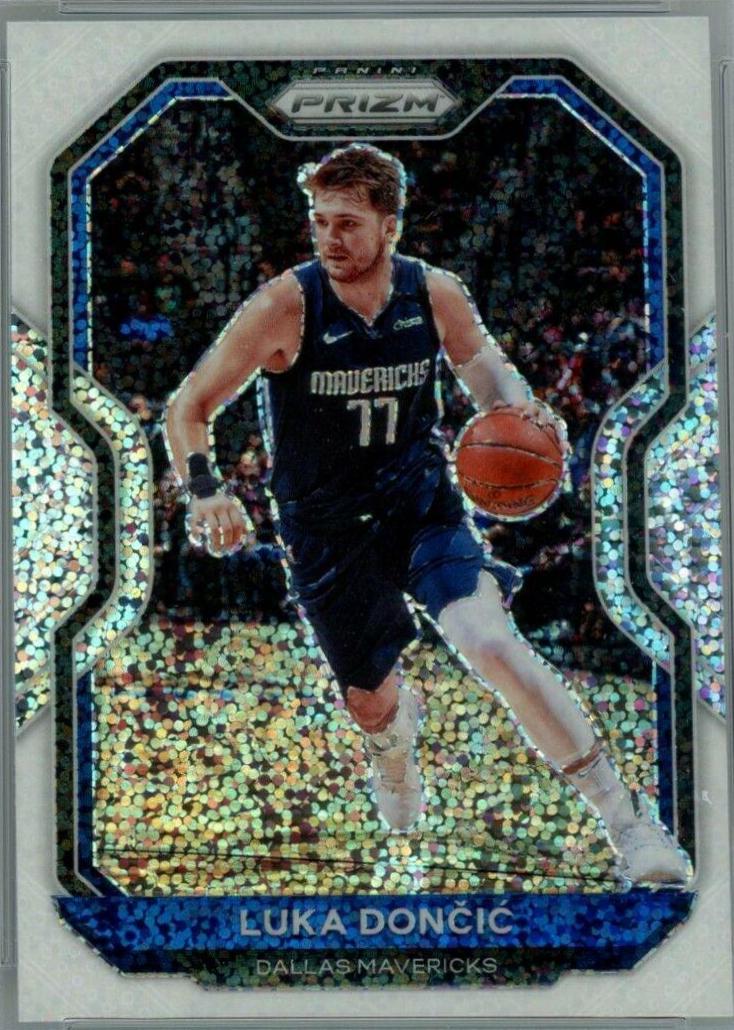 Luka Doncic [White Sparkle Prizm] #32