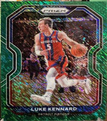 Luke Kennard [Green Shimmer Prizm] #201