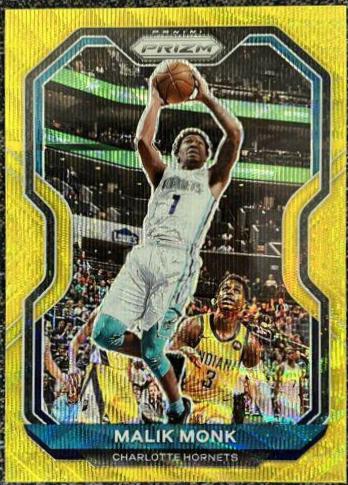 Malik Monk [Gold Prizm] #15