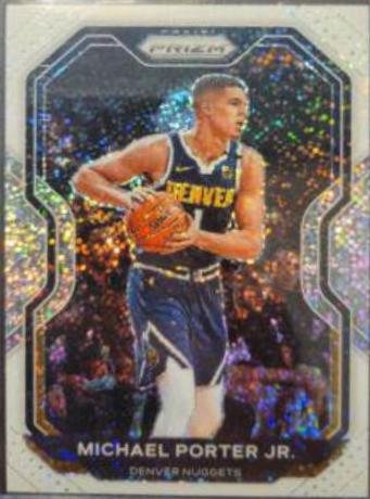 Michael Porter Jr. [White Sparkle Prizm] #86