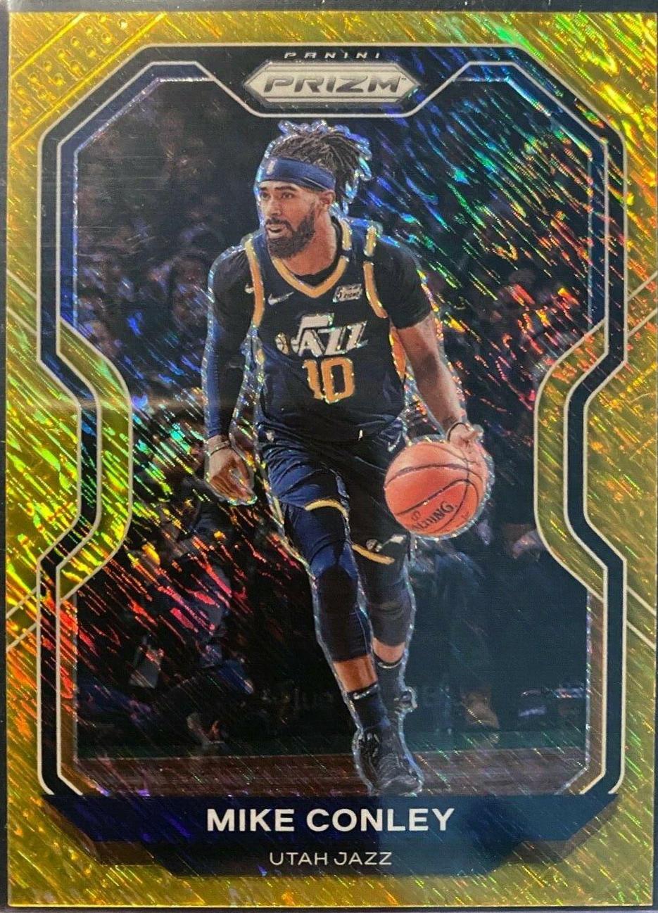Mike Conley [Gold Shimmer Prizm] #198