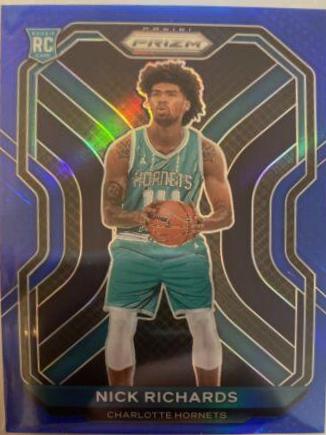Nick Richards [Blue Prizm] #253