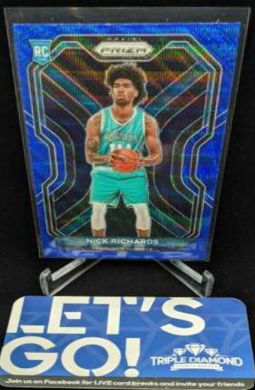 Nick Richards [Blue Wave Prizm] #253