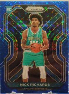 Nick Richards [Fast Break Blue Prizm] #253