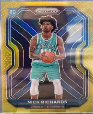 Nick Richards [Gold Prizm] #253