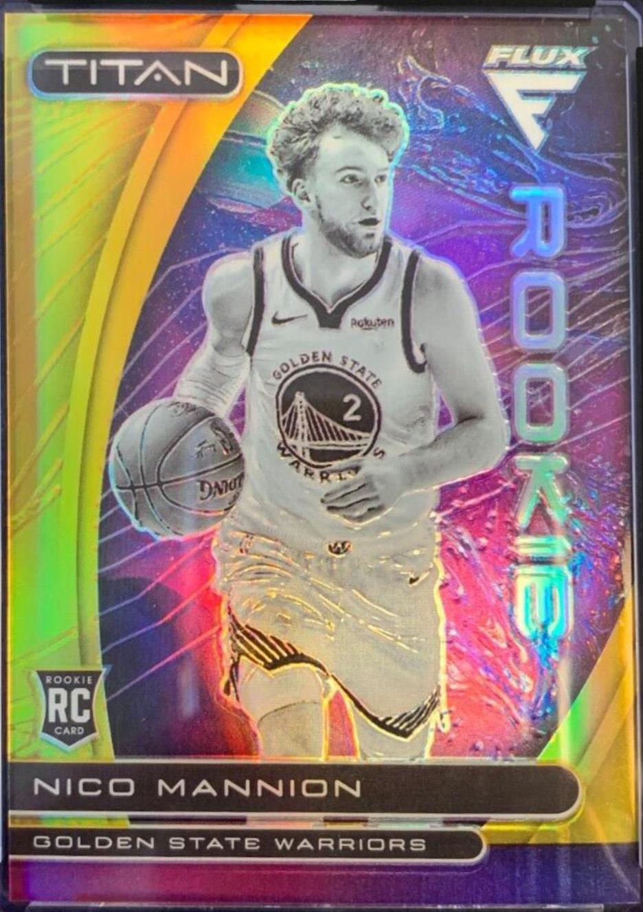 Nico Mannion [Black Gold Prizm] #293