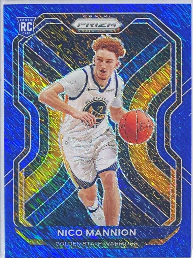 Nico Mannion [Blue Shimmer Prizm] #293