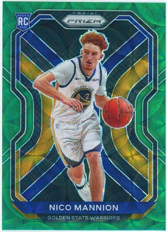 Nico Mannion [Choice Green Prizm] #293