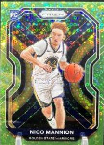 Nico Mannion [Fast Break Neon Green Prizm] #293