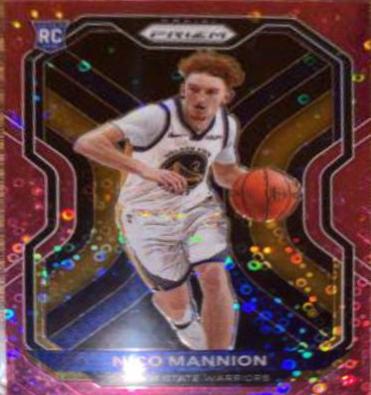 Nico Mannion [Fast Break Pink Prizm] #293