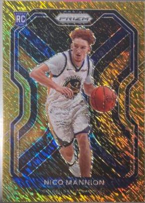 Nico Mannion [Gold Shimmer Prizm] #293