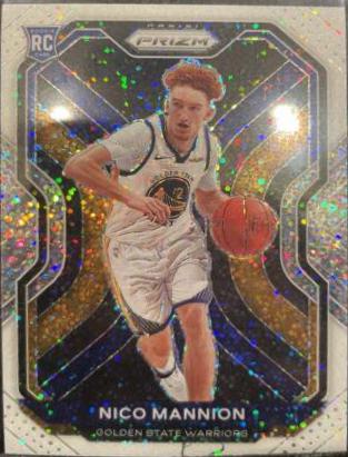 Nico Mannion [White Sparkle Prizm] #293