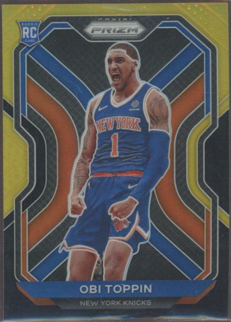 Obi Toppin [Black Gold Prizm] #280
