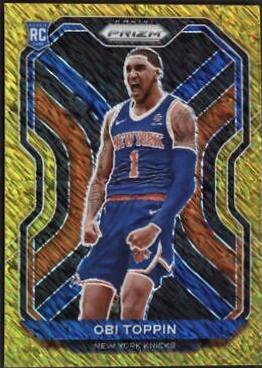 Obi Toppin [Gold Shimmer Prizm] #280