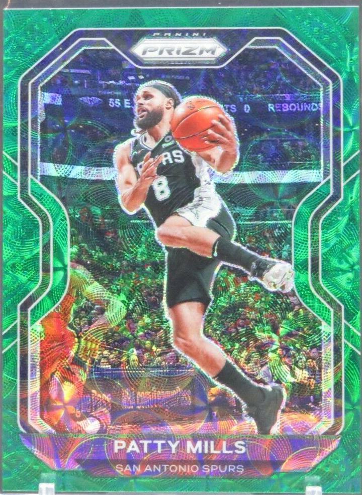 Patty Mills [Choice Green Prizm] #66