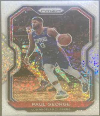 Paul George [White Sparkle Prizm] #14