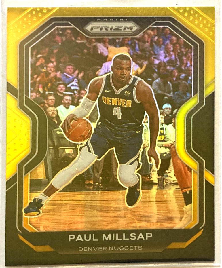 Paul Millsap [Black Gold Prizm] #44