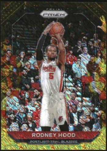 Rodney Hood [Gold Shimmer Prizm] #203