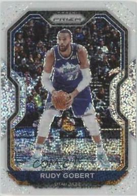 Rudy Gobert [White Sparkle Prizm] #53